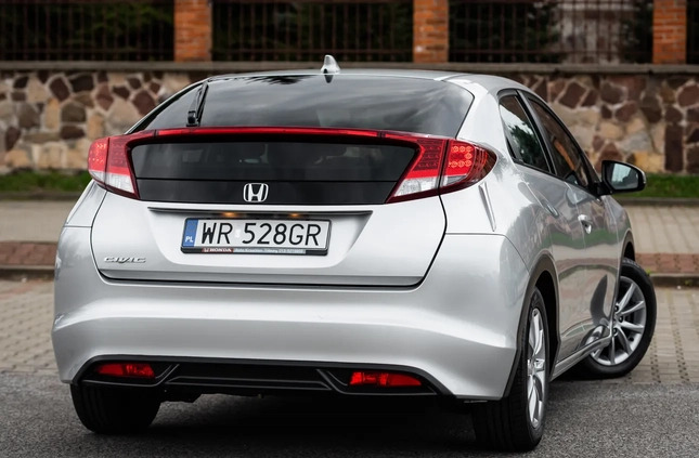 Honda Civic cena 41900 przebieg: 170000, rok produkcji 2014 z Płoty małe 436